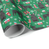 Franse kerstfeestdag in Bulldog Cadeaupapier (Rol Hoek)