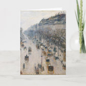 Franse kerstkaart kaart (Voorkant)