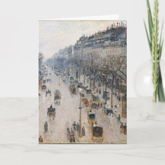 Franse kerstkaart kaart (Voorkant)