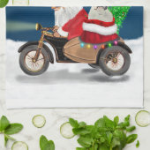 Franse kerstkerstkerstkerstkerstkerstbeest theedoek (Gevouwen)