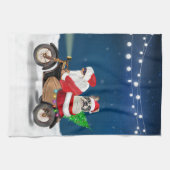 Franse kerstkerstkerstkerstkerstkerstbeest theedoek (Horizontaal)