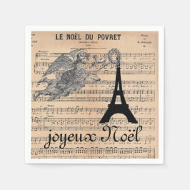 Franse kerstluiers met vintage Angel Servet