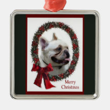Franse kerstversiering met Bulldog