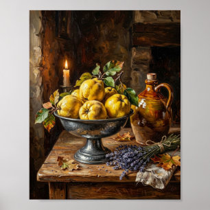 Franse Keuken Koperen Pannen Kwee II Poster