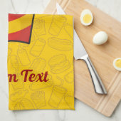 Franse keukenhanddoeken (Quarter Fold)