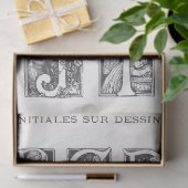  Franse kinderen geïllustreerd alfabet ambacht Tissuepapier (Geschenk)