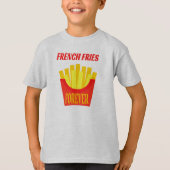 Franse Kinderen Hanes TAGLESS® T-Shirt (Voorkant)