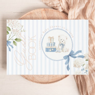 Franse kinderkamer Coquette Teddybeer Baby Shower  Gastenboek