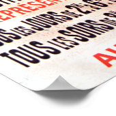 Franse kindertheaterreclame Poster (Hoek)