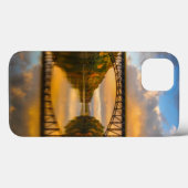 Franse King Bridge in Herfst Case-Mate iPhone Case (Achterkant (horizontaal))
