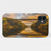 Franse King Bridge in Herfst Case-Mate iPhone Case (Achterkant (horizontaal))