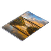 Franse King Bridge in Herfst Notitieboek (Linkerzijde)