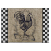  Franse kip op het bord Snijplank (Voorkant)
