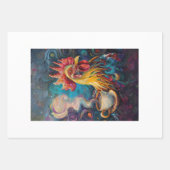 Franse kippen thee tijd decoupage inpakpapier vel (Voorkant 3)