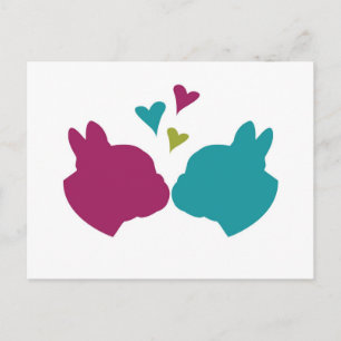 Franse Kiss Briefkaart