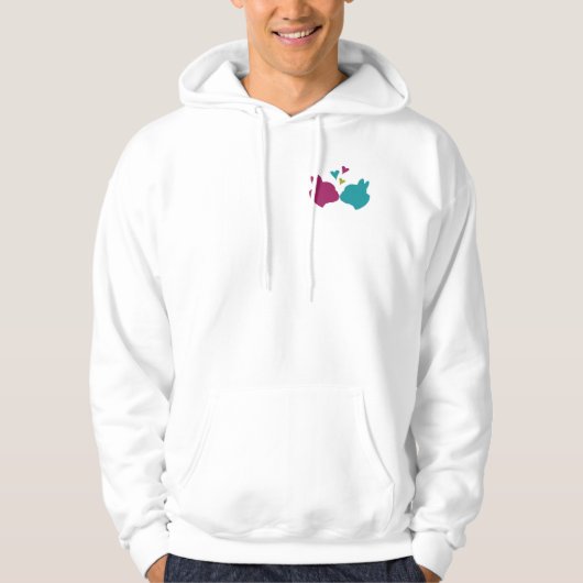 Franse Kiss Hoodie (Voorkant)