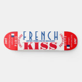 FRANSE KISS JMT PARIJS 8 1/4" Skateboard Deck (Horizontaal)