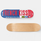 FRANSE KISS JMT PARIJS 8 1/4" Skateboard Deck (Horizontaal)