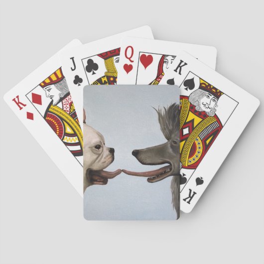 Franse Kiss Pokerkaarten (Achterkant)