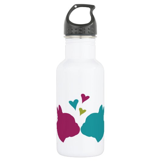 Franse Kiss Waterfles (Voorkant)