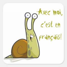 Franse klasse Stickers
