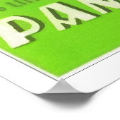 Franse klassieke auto en schilderij Panhard Poster (Hoek)