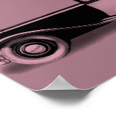 Franse klassieke auto-pop poster (Hoek)