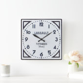  Franse klok. Vierkante Klok (Huis)