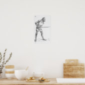 Franse Knight Poster (Keuken)
