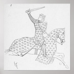 Franse Knight Poster