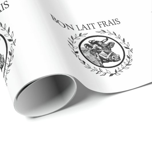  Franse Koe Dairy Cadeaupapier (Rol Hoek)
