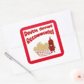 Franse koekjeslabels, Franse stickers voor de frj (Envelop)