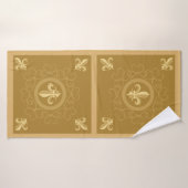 Franse koffie badhanddoek (Badhanddoek)