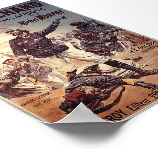 Franse koloniale troepen in Afrika Poster (Hoek)