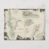 Franse kolonies in Afrika Briefkaart (Voorkant)