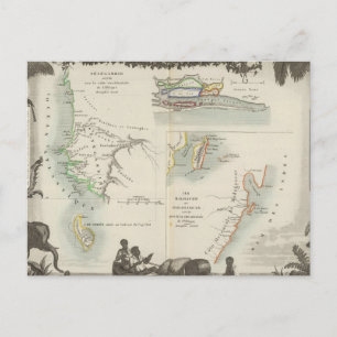 Franse kolonies in Afrika Briefkaart