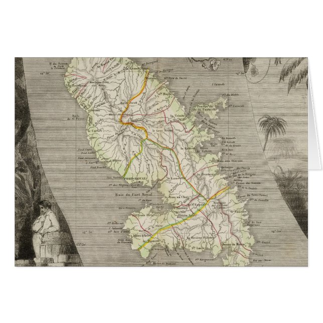 Franse kolonies Martinique (Voorkant Horizontaal)