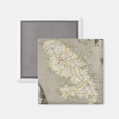 Franse kolonies Martinique Magneet (Voorkant / Achterkant)