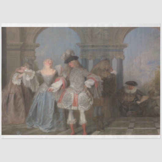 franse komieken ontkoppelen papier (Voorkant)