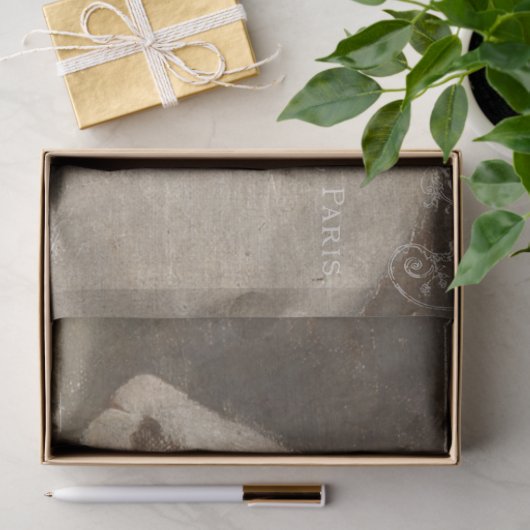 Franse konijn en ephemera-ontkoppeling Tissuepapier (Geschenk)