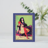 Franse koning Louis XIV de Grote Zonnekoning Briefkaart (Staand voorkant)