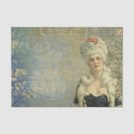 Franse koningin tissuepapier