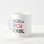 franse kookkoningin koffiemok (Voorkant links)
