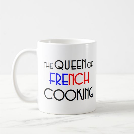 franse kookkoningin koffiemok (Links)