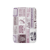  Franse krant Ads 1910 Badmat (Voorkant Verticaal)