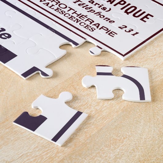  Franse krant Ads 1910 Legpuzzel (Zijkant)