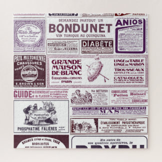  Franse krant Ads 1910 Legpuzzel