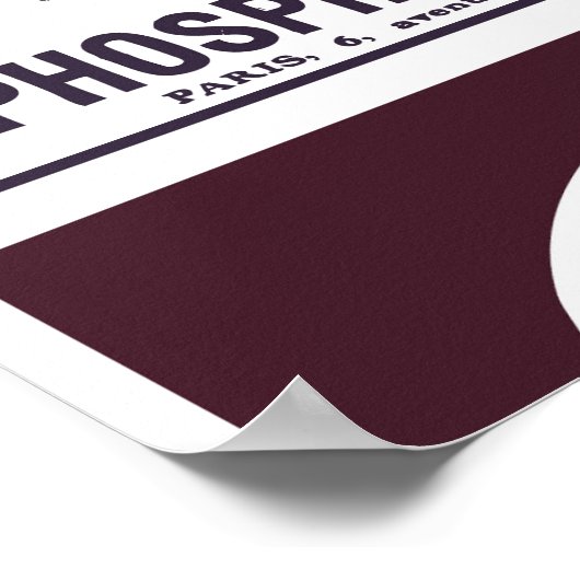  Franse krant Ads 1910 Poster (Hoek)