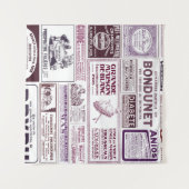  Franse krant Ads 1910 Wandkleed (Voorkant (horizontaal))