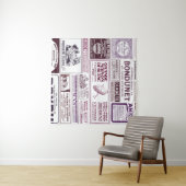  Franse krant Ads 1910 Wandkleed (In Situ (horizontaal))